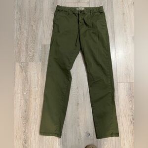 OVS Men's Olive Chino Pants 33x33